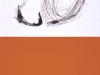 Traits, orange / 76 x 114 cm / 2004